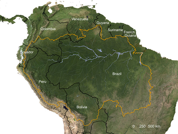 Amazon River watershed © Greg Fiske